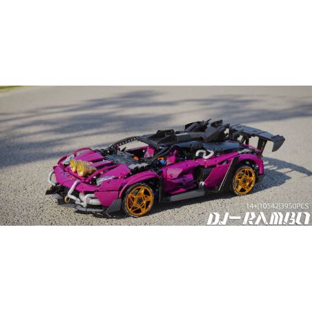 SHARP MODEL JIMULIANG PRODUCT 10542 THAY ĐỔI VỤ NỔ SVJ 1 8 tỷ lệ 1:8 bộ đồ chơi xếp lắp ráp ghép mô hình Technic Kỹ Thuật Công Nghệ Cao Mô Hình Phương Tiện 3950 khối