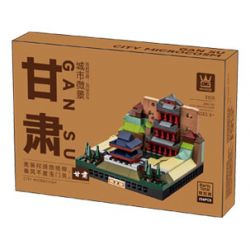 WANGE LIGAO DR.LUCK 3108 TOÀN CẢNH THÀNH PHỐ CAM TÚC bộ đồ chơi xếp lắp ráp ghép mô hình Architecture CITY MICROCOSM Công Trình Kiến Trúc 236 khối