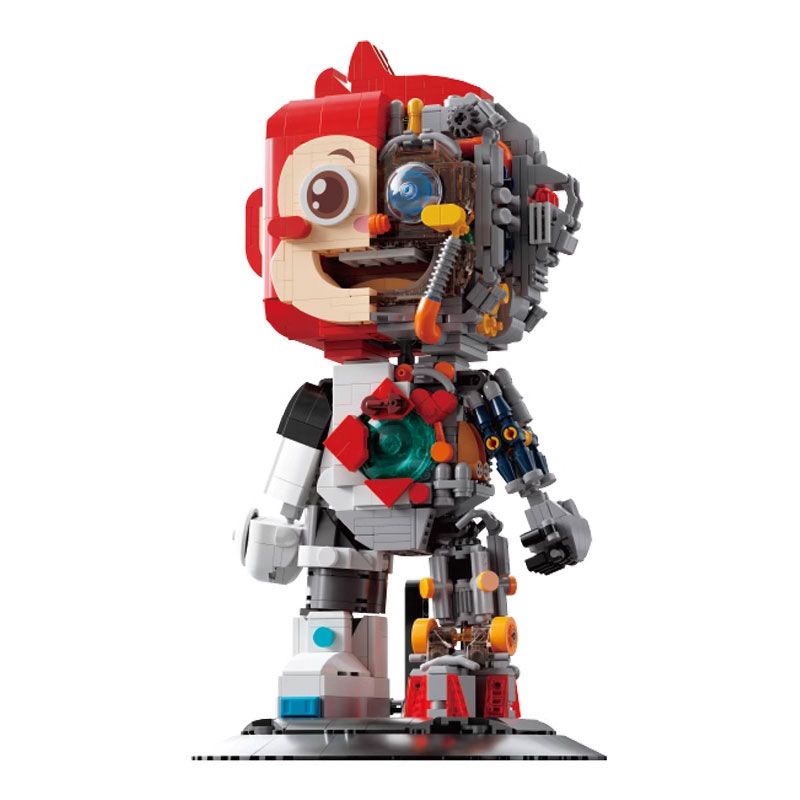 SPARK THINKING 77003 KHỈ SUY NGHĨ SPARK bộ đồ chơi xếp lắp ráp ghép mô hình