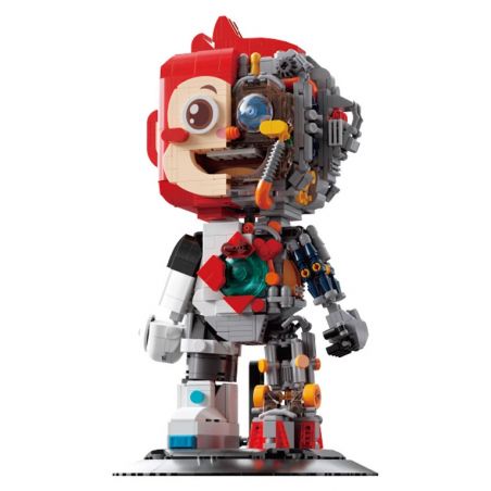 SPARK THINKING 77003 KHỈ SUY NGHĨ SPARK bộ đồ chơi xếp lắp ráp ghép mô hình