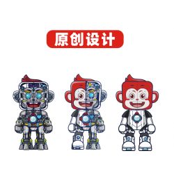 SPARK THINKING 77003 KHỈ SUY NGHĨ SPARK bộ đồ chơi xếp lắp ráp ghép mô hình