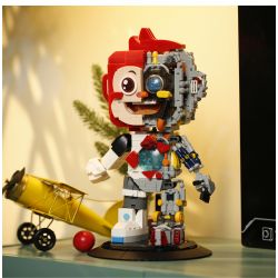 SPARK THINKING 77003 KHỈ SUY NGHĨ SPARK bộ đồ chơi xếp lắp ráp ghép mô hình