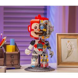 SPARK THINKING 77003 KHỈ SUY NGHĨ SPARK bộ đồ chơi xếp lắp ráp ghép mô hình