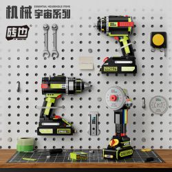 WEILE CREATION 2194 VŨ TRỤ CƠ KHÍ MÁY MÀI GÓC bộ đồ chơi xếp lắp ráp ghép mô hình 601 khối