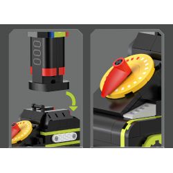 WEILE CREATION 2196 VŨ TRỤ CƠ HỌC ĐIỆN bộ đồ chơi xếp lắp ráp ghép mô hình 632 khối