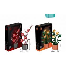 BEAUTY AND 13035 CÂY CHẬU bộ đồ chơi xếp lắp ráp ghép mô hình Creator Sáng Tạo