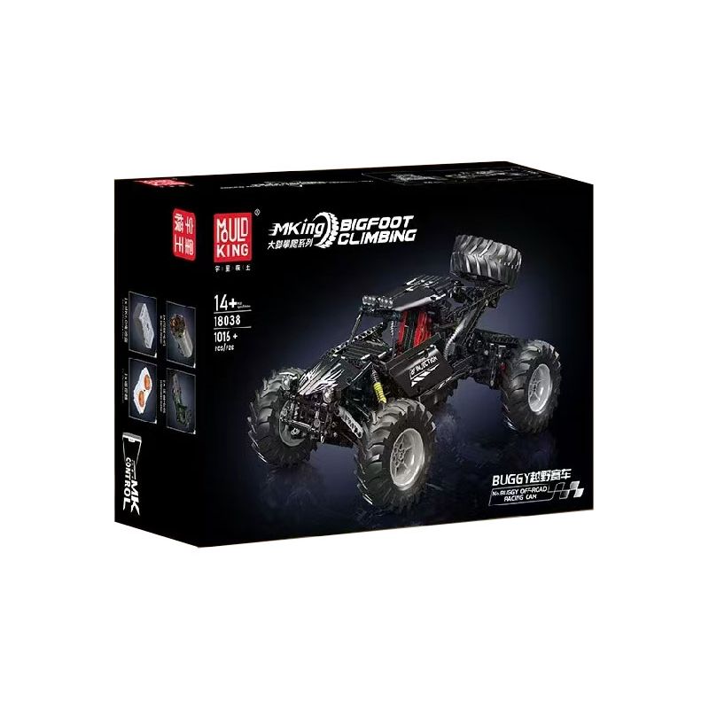 MouldKing 18038 Mould King 18038 BUGGY FOOT OFF -ROAD RACING bộ đồ chơi xếp lắp ráp ghép mô hình Technic Kỹ Thuật Công Nghệ Cao Mô Hình Phương Tiện 1016 khối