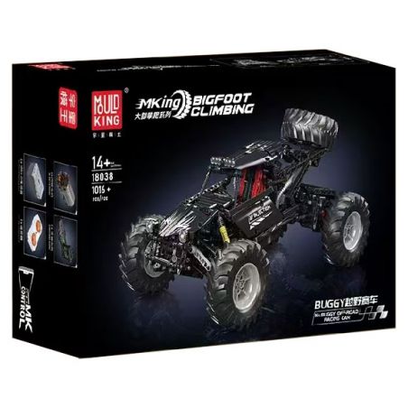 MouldKing 18038 Mould King 18038 BUGGY FOOT OFF -ROAD RACING bộ đồ chơi xếp lắp ráp ghép mô hình Technic Kỹ Thuật Công Nghệ Cao Mô Hình Phương Tiện 1016 khối