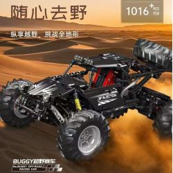 MouldKing 18038 Mould King 18038 BUGGY FOOT OFF -ROAD RACING bộ đồ chơi xếp lắp ráp ghép mô hình Technic Kỹ Thuật Công Nghệ Cao Mô Hình Phương Tiện 1016 khối