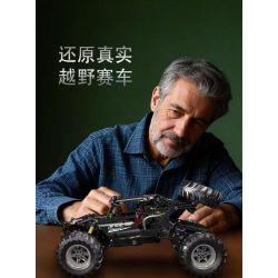 MouldKing 18038 Mould King 18038 BUGGY FOOT OFF -ROAD RACING bộ đồ chơi xếp lắp ráp ghép mô hình Technic Kỹ Thuật Công Nghệ Cao Mô Hình Phương Tiện 1016 khối