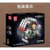 MouldKing 10193 Mould King 10193 ĐỘNG CƠ ĐỐI ĐỈNH NẰM NGANG bộ đồ chơi xếp lắp ráp ghép mô hình Technic Kỹ Thuật Công Nghệ Cao Mô Hình Phương Tiện 609 khối