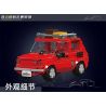 MouldKing 24074 Mould King 24074 CUỘC PHIÊU LƯU NGOÀI TRỜI FIAT 126P bộ đồ chơi xếp lắp ráp ghép mô hình City FIAT 126P OUTDOOR ADVENTURE Thành Phố 393 khối