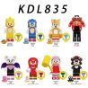 KDL 835 K2229 2229 K2230 2230 K2231 2231 K2232 2232 K2233 2233 K2234 2234 K2235 2235 K2236 2236 SONIC THE HEDGEHOG MINIFIGURES 8 LOẠI bộ đồ chơi xếp lắp ráp ghép mô hình Movie & Game Phim Và Trò Chơi