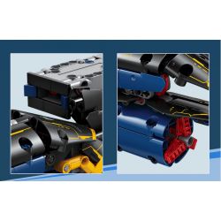 GBL KY1129 1129 MECHA PHẢN BỘI BÓNG TỐI bộ đồ chơi xếp lắp ráp ghép mô hình Technic Kỹ Thuật Công Nghệ Cao Mô Hình Phương Tiện 489 khối