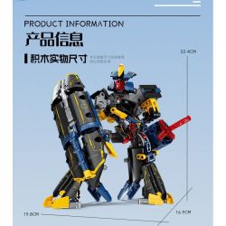 GBL KY1129 1129 MECHA PHẢN BỘI BÓNG TỐI bộ đồ chơi xếp lắp ráp ghép mô hình Technic Kỹ Thuật Công Nghệ Cao Mô Hình Phương Tiện 489 khối