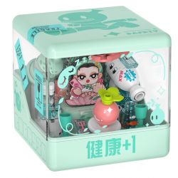 IBLOCK IB2201 2201 KỲ LẠ VÀ THẦN HỘP VẼ CỌ bộ đồ chơi xếp lắp ráp ghép mô hình