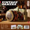 ZHEGAO 662045 MÁY MÓC THỜI THƯỢNG CAMERA bộ đồ chơi xếp lắp ráp ghép mô hình VINTAGE CAMERA 455 khối