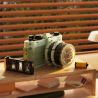 ZHEGAO 662045 MÁY MÓC THỜI THƯỢNG CAMERA bộ đồ chơi xếp lắp ráp ghép mô hình VINTAGE CAMERA 455 khối