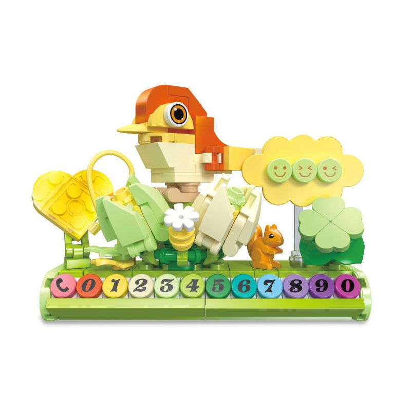 JIESTAR 58279 TẤM SỐ BÃI ĐẬU XE bộ đồ chơi xếp lắp ráp ghép mô hình Arts & Crafts 199 khối