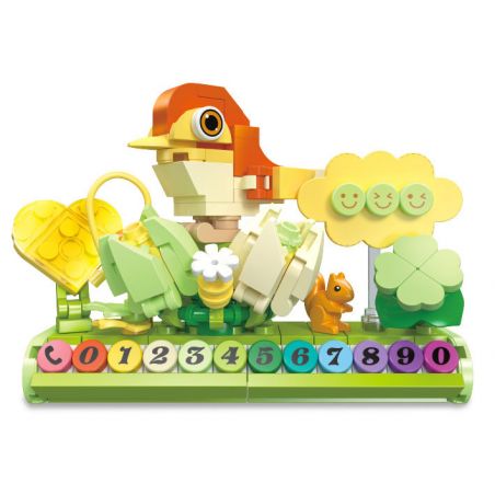 JIESTAR 58279 TẤM SỐ BÃI ĐẬU XE bộ đồ chơi xếp lắp ráp ghép mô hình Arts & Crafts 199 khối