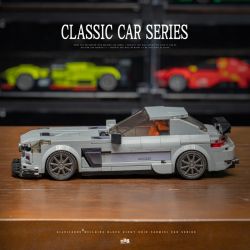 JIESTAR JD068 XE THỂ THAO MÀU XÁM bộ đồ chơi xếp lắp ráp ghép mô hình Speed Champions Racing Cars Đua Xe Công Thức 396 khối