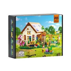 LUMIBRICKS FUNWHOLE F9059 9059 VƯỜN bộ đồ chơi xếp lắp ráp ghép mô hình Creator HOME GARDENING GREENHOUSE Sáng Tạo 1482 khối