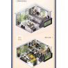 TOP TOY TC2001 2001 TÌNH YÊU VÀ NHÀ SẢN XUẤT WARM HOUSE BAI QI bộ đồ chơi xếp lắp ráp ghép mô hình Movie & Game Phim Và Trò Chơi