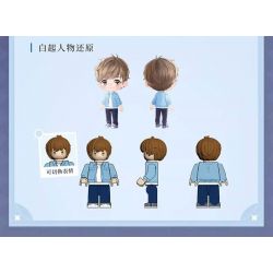 TOP TOY TC2001 2001 TÌNH YÊU VÀ NHÀ SẢN XUẤT WARM HOUSE BAI QI bộ đồ chơi xếp lắp ráp ghép mô hình Movie & Game Phim Và Trò Chơi