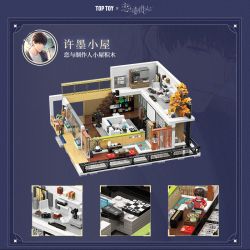 TOP TOY TC2003 2003 TÌNH YÊU VÀ NHÀ SẢN XUẤT HUT MO HOUSE bộ đồ chơi xếp lắp ráp ghép mô hình Movie & Game Phim Và Trò Chơi