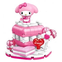 KEEPPLEY K20860 20860 TRƯỜNG THỰC PHẨM SANRIO STRAWBERRY MUSI MELIDI bộ đồ chơi xếp lắp ráp ghép mô hình MY MELODY
