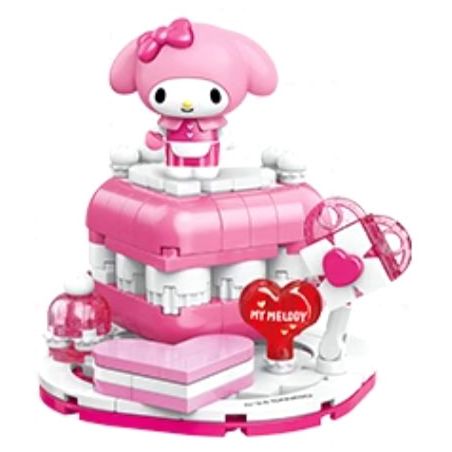 KEEPPLEY K20860 20860 TRƯỜNG THỰC PHẨM SANRIO STRAWBERRY MUSI MELIDI bộ đồ chơi xếp lắp ráp ghép mô hình MY MELODY