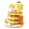 KEEPPLEY K20862 20862 SANRIO FOODIST CHÓ BÁNH NƯỚNG XỐP CHUỐI bộ đồ chơi xếp lắp ráp ghép mô hình