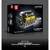 MouldKing 10202 Mould King 10202 LAMBO SUPER SPORTS CAR V12 ENGINE GEARBOX bộ đồ chơi xếp lắp ráp ghép mô hình Technic LAMBO SUPERCAR V12 ENGINE + TRANSMISSION Kỹ Thuật Công Nghệ Cao Mô Hình Phương Tiện 1260 khối