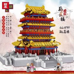 ZHEGAO QL0933 0933 THÁP CÒ bộ đồ chơi xếp lắp ráp ghép mô hình Creator Sáng Tạo