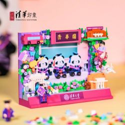 TSINGHUA IMPRESSION QHYX001 KHUNG ẢNH SÁNG TẠO VĂN HÓA TSINGHUA bộ đồ chơi xếp lắp ráp ghép mô hình Gear Đồ Lắp Ghép 602 khối