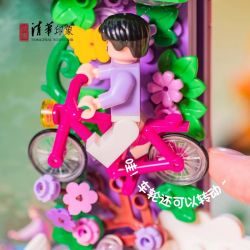 TSINGHUA IMPRESSION QHYX001 KHUNG ẢNH SÁNG TẠO VĂN HÓA TSINGHUA bộ đồ chơi xếp lắp ráp ghép mô hình Gear Đồ Lắp Ghép 602 khối