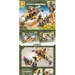 FORANGE FC3412 3412 MẶT TRẬN JEDI ẨN bộ đồ chơi xếp lắp ráp ghép mô hình Military Army SPECIAL TROOPS WARFACE Quân Sự Bộ Đội