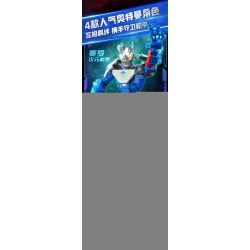 KEEPPLEY 75271 ULTRAMAN DIMENSIONAL MECHA TẬP 1 ZERO bộ đồ chơi xếp lắp ráp ghép mô hình Movie & Game Phim Và Trò Chơi 411 khối
