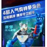 KEEPPLEY 75271 ULTRAMAN DIMENSIONAL MECHA TẬP 1 ZERO bộ đồ chơi xếp lắp ráp ghép mô hình Movie & Game Phim Và Trò Chơi 411 khối