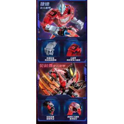 KEEPPLEY 75273 ULTRAMAN DIMENSIONAL MECH SỐ 1 GEIDE bộ đồ chơi xếp lắp ráp ghép mô hình Movie & Game Phim Và Trò Chơi 440 khối
