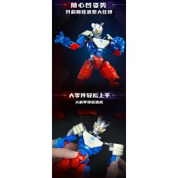 KEEPPLEY 75273 ULTRAMAN DIMENSIONAL MECH SỐ 1 GEIDE bộ đồ chơi xếp lắp ráp ghép mô hình Movie & Game Phim Và Trò Chơi 440 khối