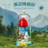 PANTASY 87202 MUMING QI REALM THUNG LŨNG MÙA XUÂN ZHIMING bộ đồ chơi xếp lắp ráp ghép mô hình MOOMIN 300 khối