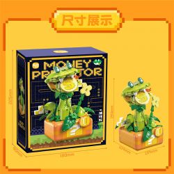 ZOIN GK303 LỄ HỘI MÙA XUÂN BẮT CON RẮN TIỀN bộ đồ chơi xếp lắp ráp ghép mô hình