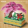 KOCO 04013 CÂY ANH ĐÀO BONSAI bộ đồ chơi xếp lắp ráp ghép mô hình Arts & Crafts 3105 khối