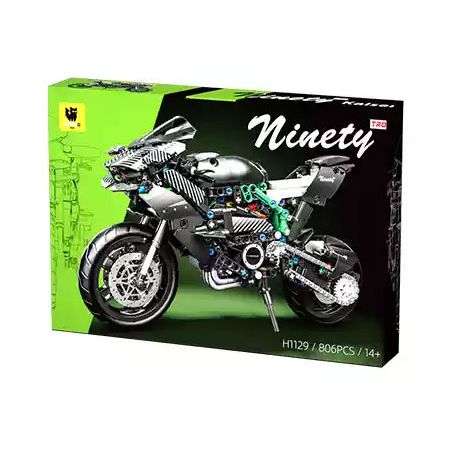 LEIMAO H1129 1129 XE MÁY KAWASAKI H2 bộ đồ chơi xếp lắp ráp ghép mô hình Technic Kỹ Thuật Công Nghệ Cao Mô Hình Phương Tiện 806 khối