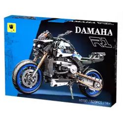 LEIMAO H1130 1130 XE MÁY YAMAHA MT-10SP bộ đồ chơi xếp lắp ráp ghép mô hình Technic Kỹ Thuật Công Nghệ Cao Mô Hình Phương Tiện 820 khối