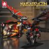 LE YI 68257 WARCRAFT NAISA FIRE DRAGON NAZARIO bộ đồ chơi xếp lắp ráp ghép mô hình Movie & Game Phim Và Trò Chơi 1438 khối
