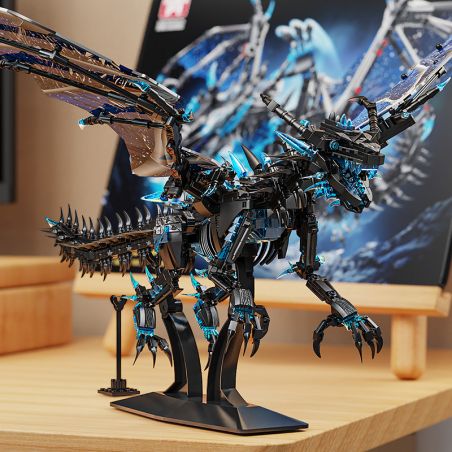 LE YI 68258 WARCRAFT SINDRAGOSAUR BĂNG LONG bộ đồ chơi xếp lắp ráp ghép mô hình Movie & Game Phim Và Trò Chơi 1607 khối