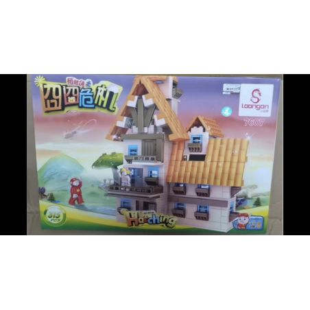 LOONGAN 7607 PIGMAN 囧 KHỦNG HOẢNG bộ đồ chơi xếp lắp ráp ghép mô hình Movie & Game GG BOND Phim Và Trò Chơi 315 khối