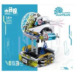 SMALL ANGLE JD072 VẺ ĐẸP bộ đồ chơi xếp lắp ráp ghép mô hình Arts & Crafts MACHINE NAUTILUS 1190 khối